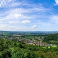 Blick auf Steinbergen