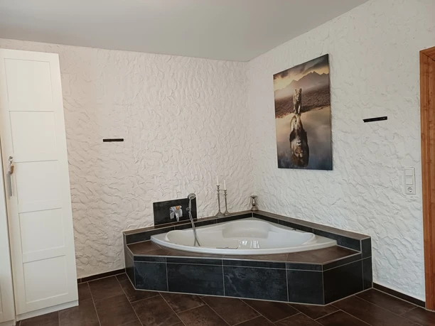 Ferienhaus Walachei Whirpoolbadewanne