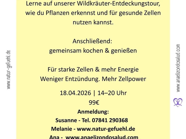 3 Kräuterführung und kochen am 18.April 2026