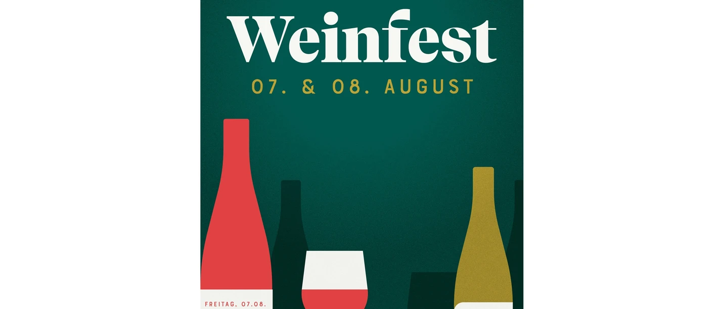 WGL-Weinfest_26-Plakat-A3_2.jpg Veranstaltungsplakat zum 25. Leeraner Weinfest mit bunten Weinflaschen und Gläsern.