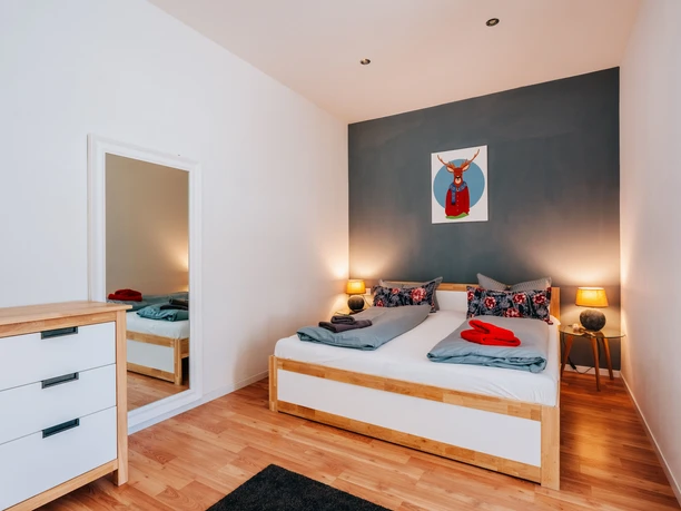HarzCottage Braunlage - Schlafzimmer Ferienwohnung Lenchen