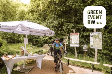 Bikegruppe beim Bike- und Wanderhimmel-Fest