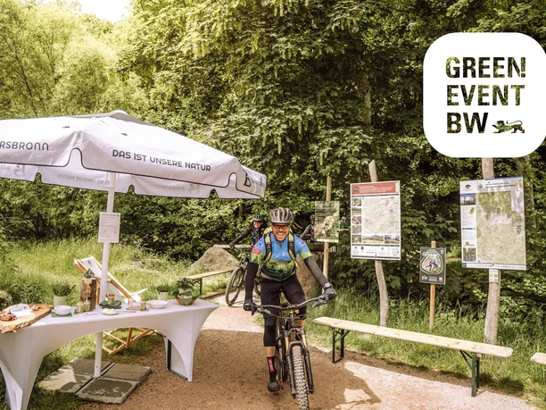 Bikegruppe beim Bike- und Wanderhimmel-Fest