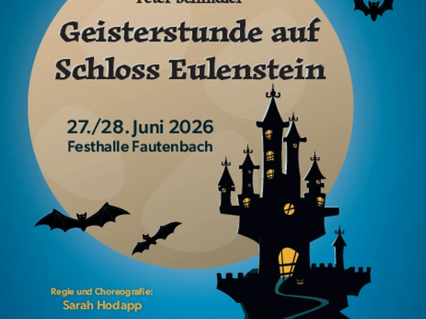 Plakat der "Geisterstunde auf Schloss Eulenstein"