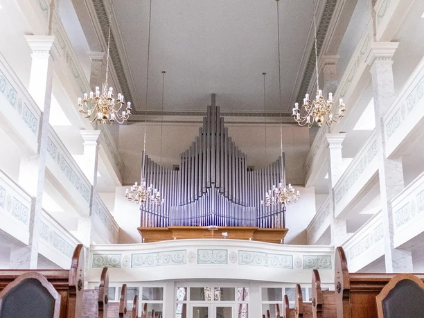 Schmeisser organ Marienkirche Roßwein