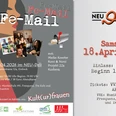18-04 Fe-Mail.jpg Plakat zum Konzert Fe-Mail am 18.04.2026 im NEU-Deli mit Fotos der Musikerinnen.