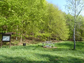 Rast an der Obernautalsperre