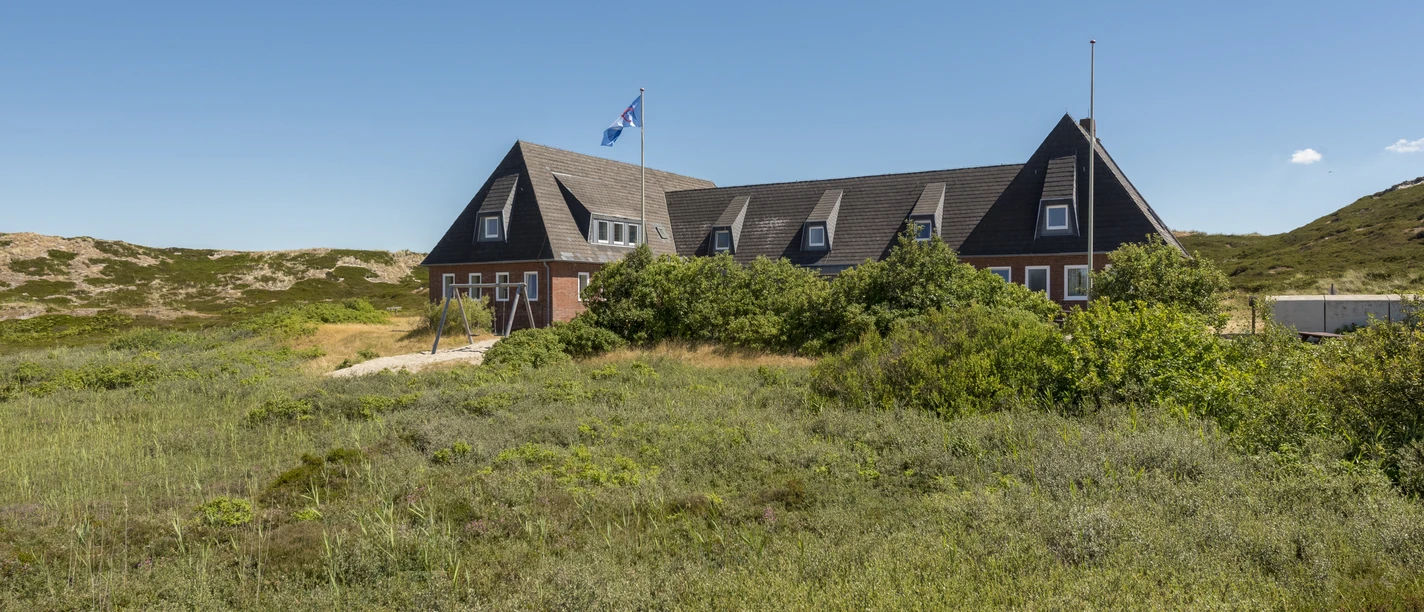 Jugendgästehaus Möwennest in den Dünen von Sylt