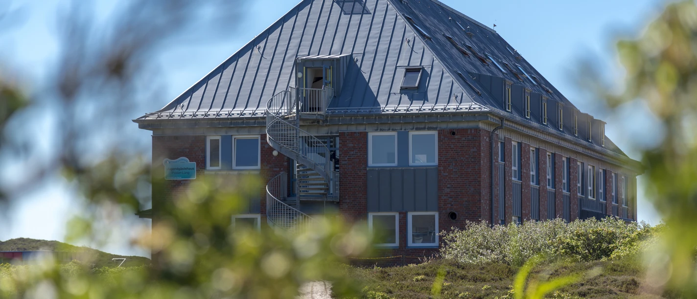 Jugendgästehaus Pidder-Lüng-Haus in den Dünen von Hörnum
