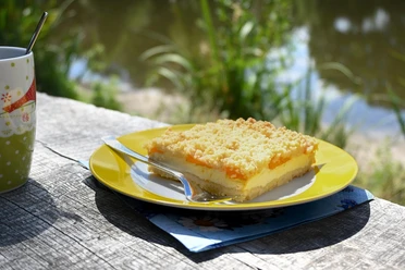 Streuselkuchen im Kloster Walkenried