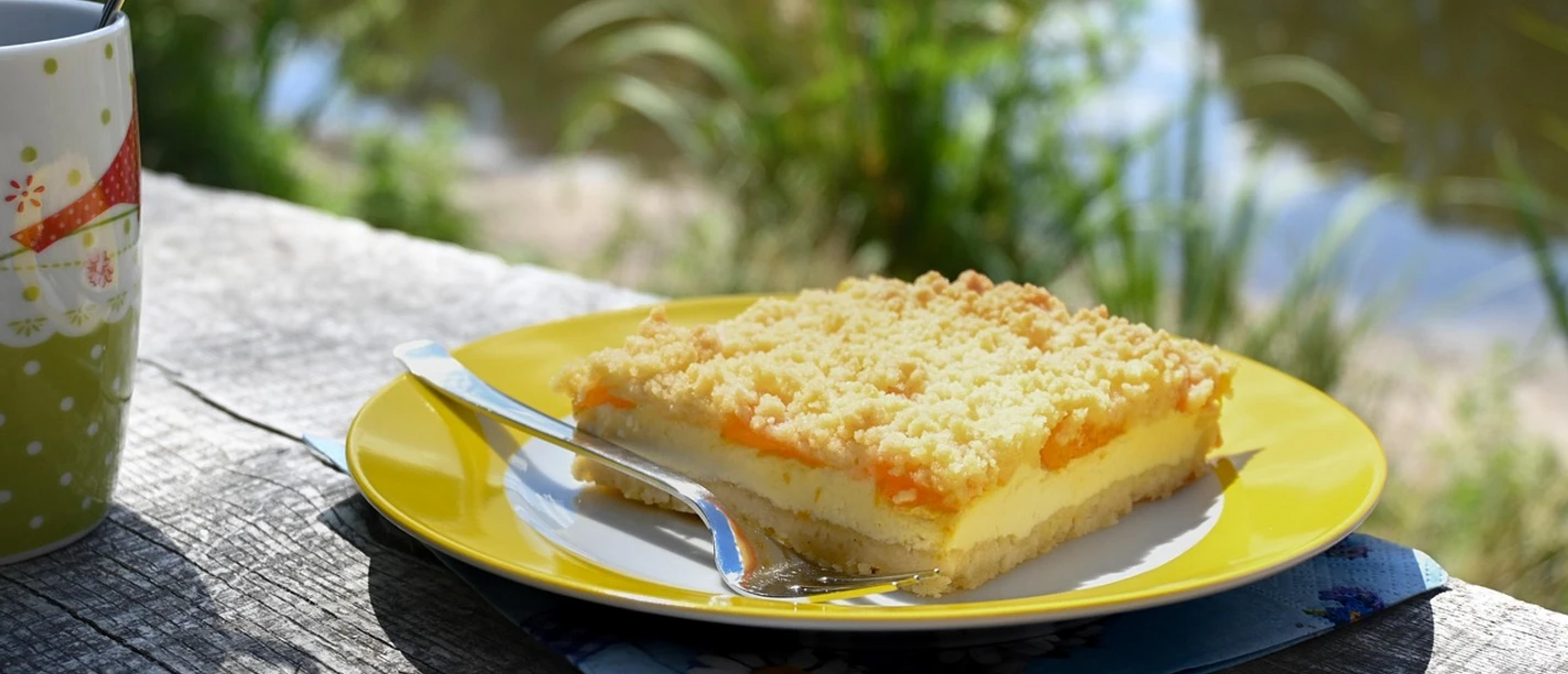 Streuselkuchen im Kloster Walkenried