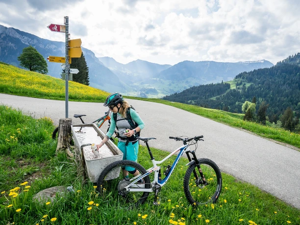 Frisches Bergwasser für unterwegs