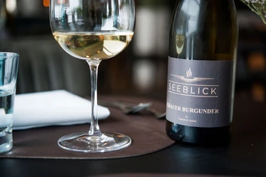 Edle Weine im Seeblick Restaurant