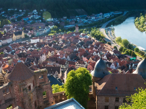 Ausblick von der Burg