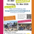 Flyer Garagenflohmarkt 2026 Südstadt Braunschweig