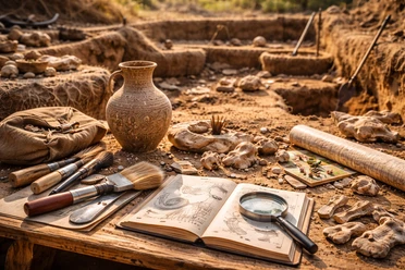 Archaeology | AI-generated Ausgrabungsstätte