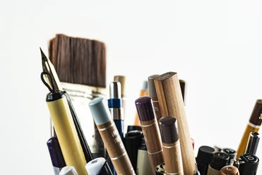 Draw | Example image Stifte und Pinsel