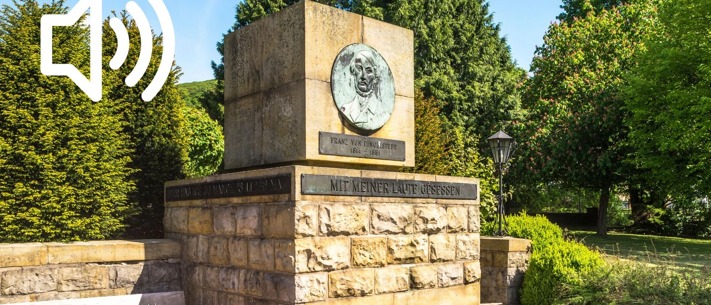 Audio 11 - Todenmann, Das Dingelstedt-Denkmal und das Weserlied
