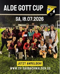 Alde Gott Cup Plakat