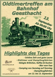 Oldtimertreffen am Bahnhof in Geesthacht Oldtimer in Geesthacht