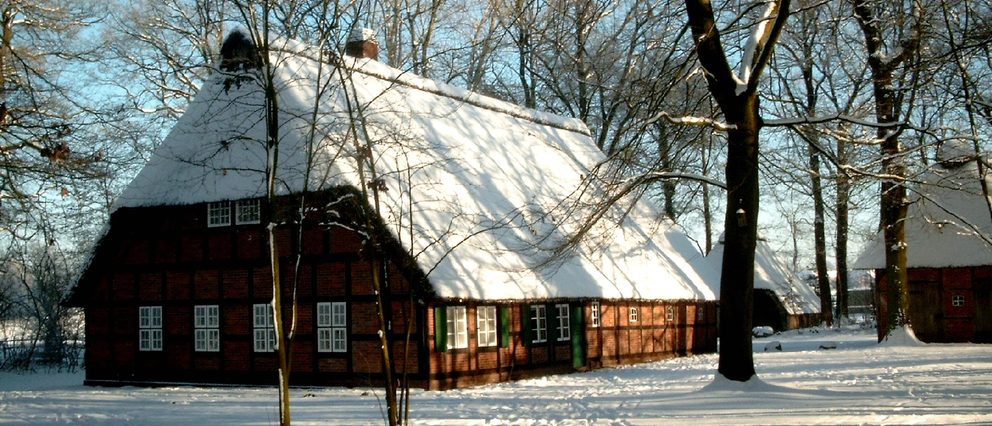 Das Heimathaus Selsingen im Winter
