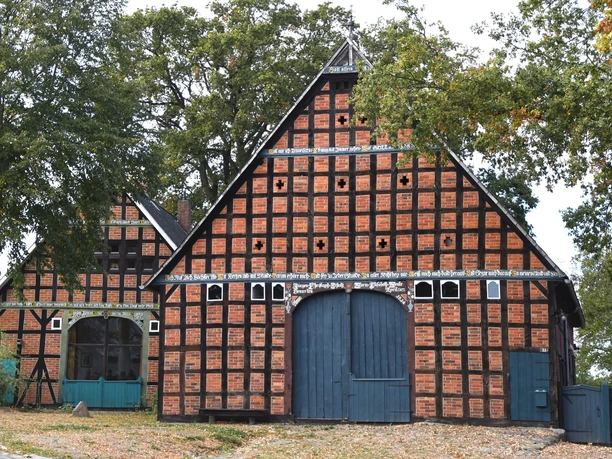 Fachwerk im Rundlingsdorf Jabel