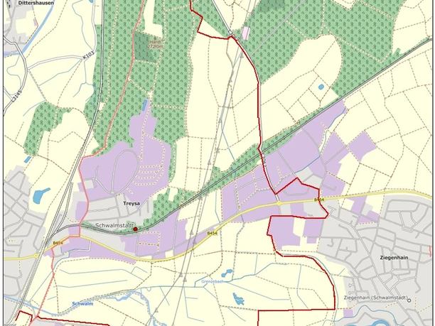 Karte Grenzwanderung 25.04.2026