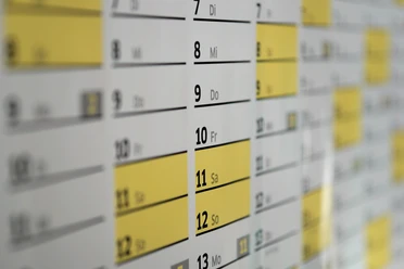Kalender | Beispielbild Wandkalender