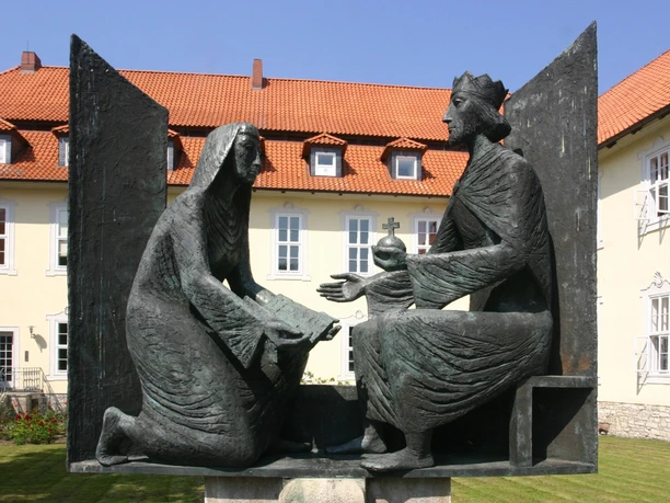 Roswitha-Brunnen Bad Gandersheim