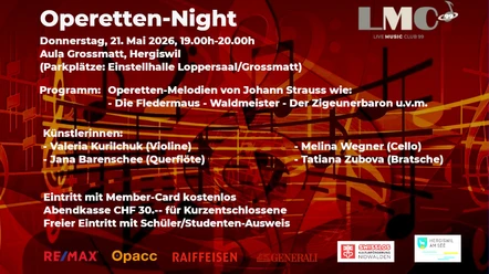 Operetten-Night vom 21. Mai 26