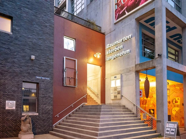 Frankfurt Romanfabrik - Entrance area Stairs to the Romanfabrik