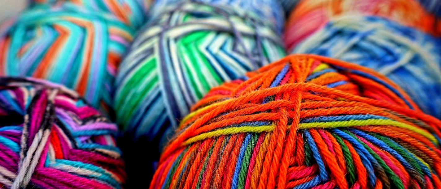 Wolle | Beispielbild bunte Wolle