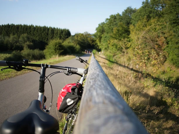 Radweg im Saarland