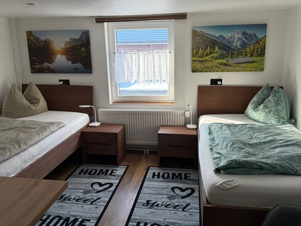 Doppelzimmer Zimmervermietung Seidel