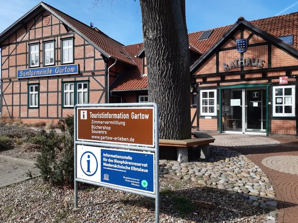 Die Tourist-Information Gartow ist im Rathaus an der Springstraße untergebracht.