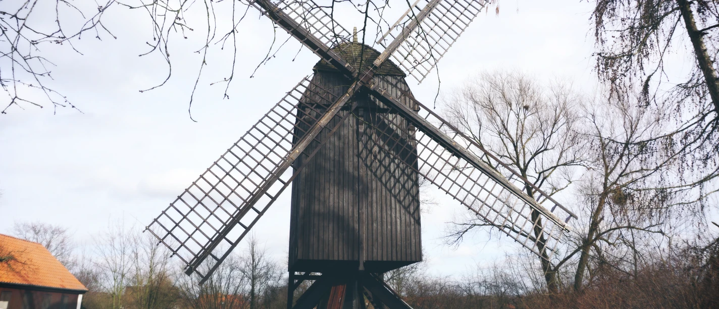 Bockwindmuehle.JPG Bockwindmühle in Kästorf.