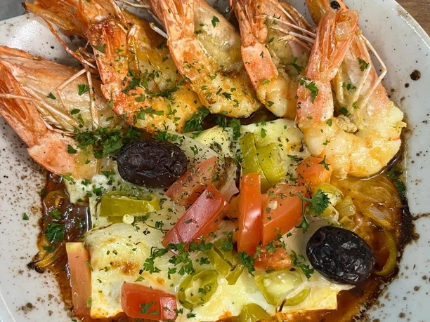 Meeresfrüchteteller im Restaurant Castell Meeresfrüchteteller im Restaurant Castell