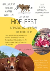 Natur Bauernhof Tiere Kinder Angebot Veranstaltung Foto Flyer Grün Handschrift.png
