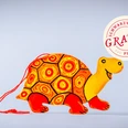 Schildkröte aus Holz