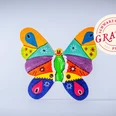 Schmetterling aus Holz