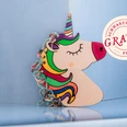 Einhorn aus Holz