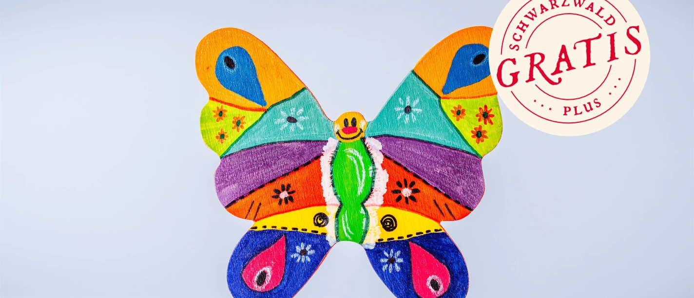 Schmetterling aus Holz