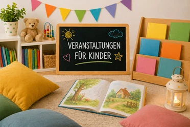 Children's program | sample image, AI-generated Veranstaltung für Kinder