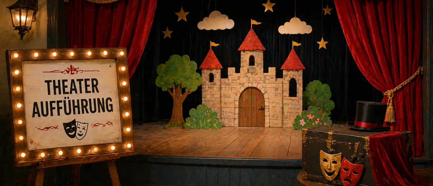 Theater | sample image, AI-generated Theateraufführung