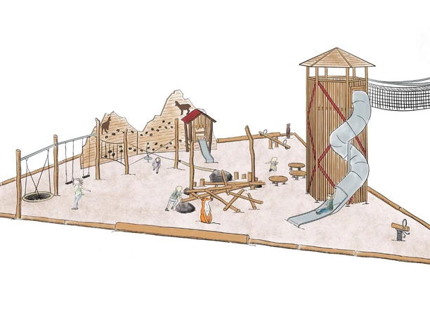 Skitze Erlebnis-Spielplatz Gämsipark