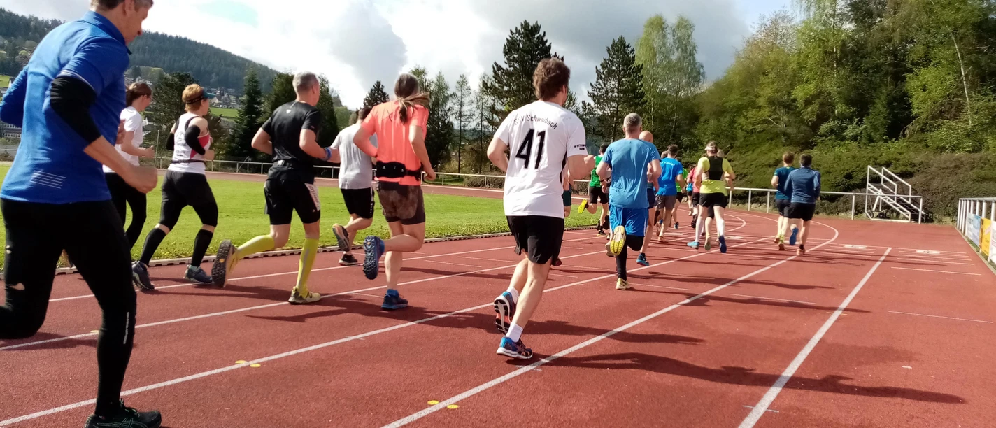 Start des Rinken Trailrun in Baiersbronn