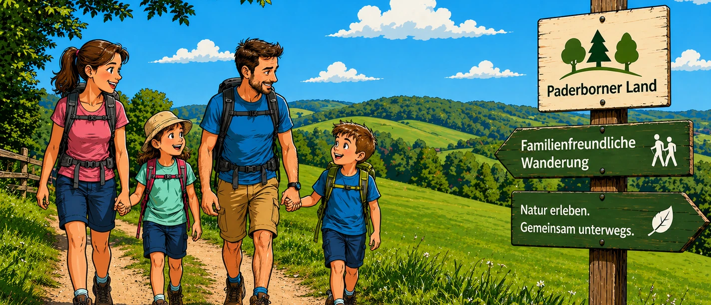 Familienwanderung im Paderborner Land