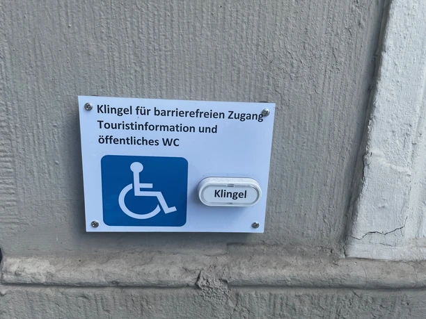 Klingel für barrierefreien Zugang