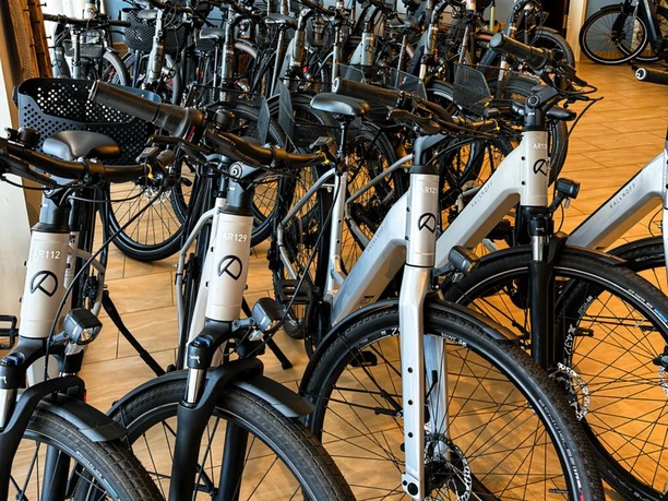 mietrad Station im A-ROSA