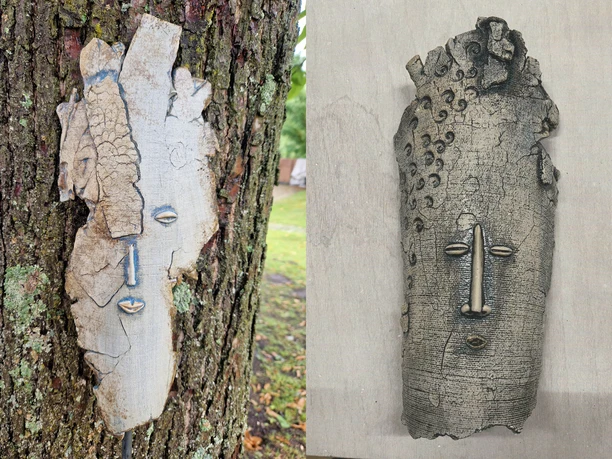Töpferei Sundern: Masken aus Ton für Haus und Garten
